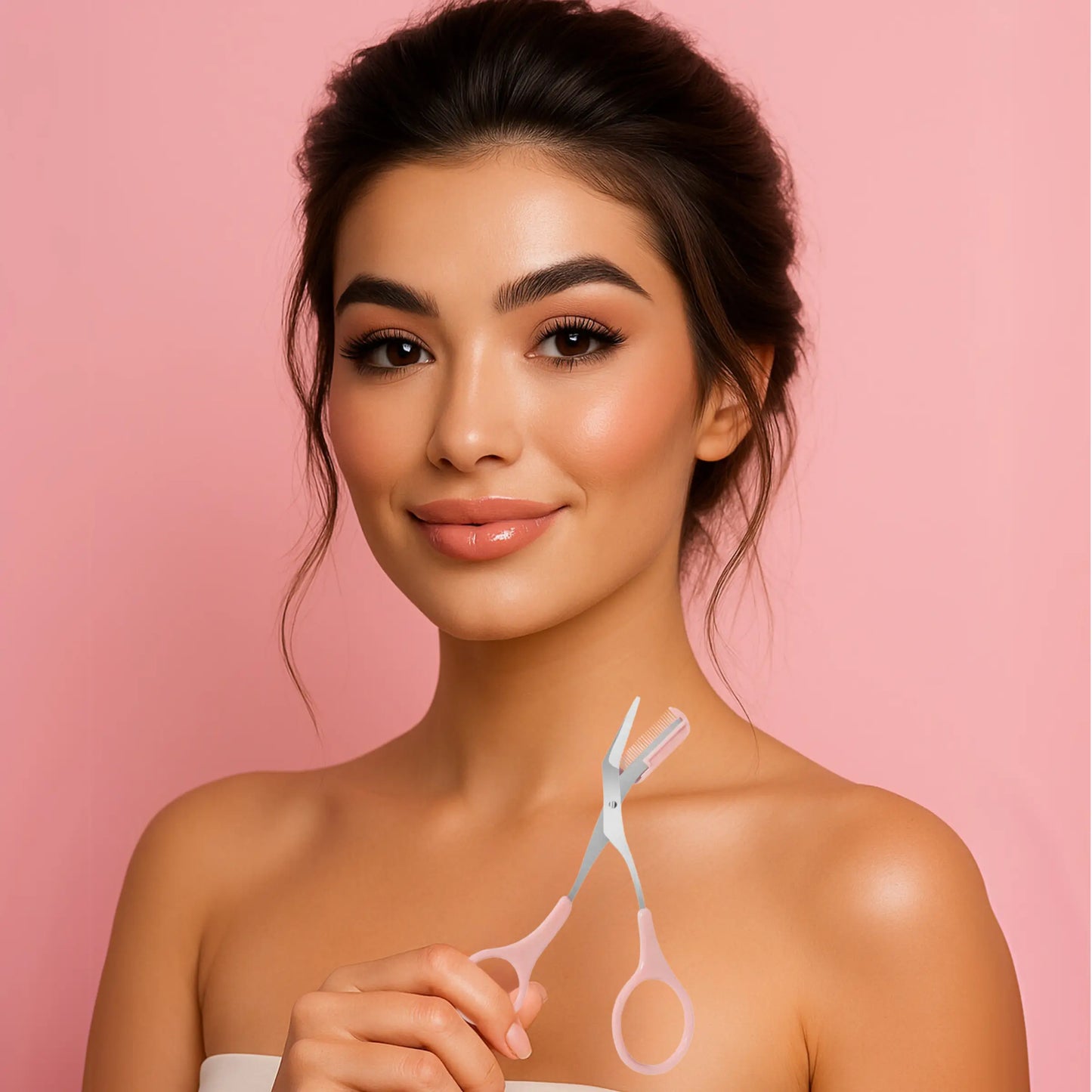 CLEOZIA - Kit pour sourcils (Ciseaux + lame grattoir)